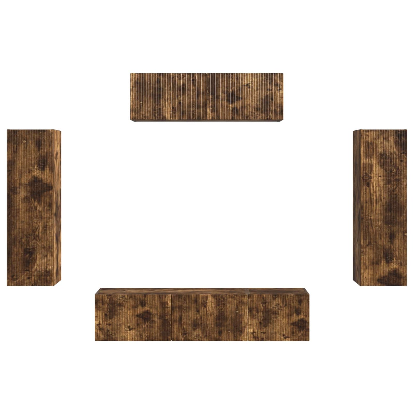 Mobile TV 3 pcs Rovere fumé