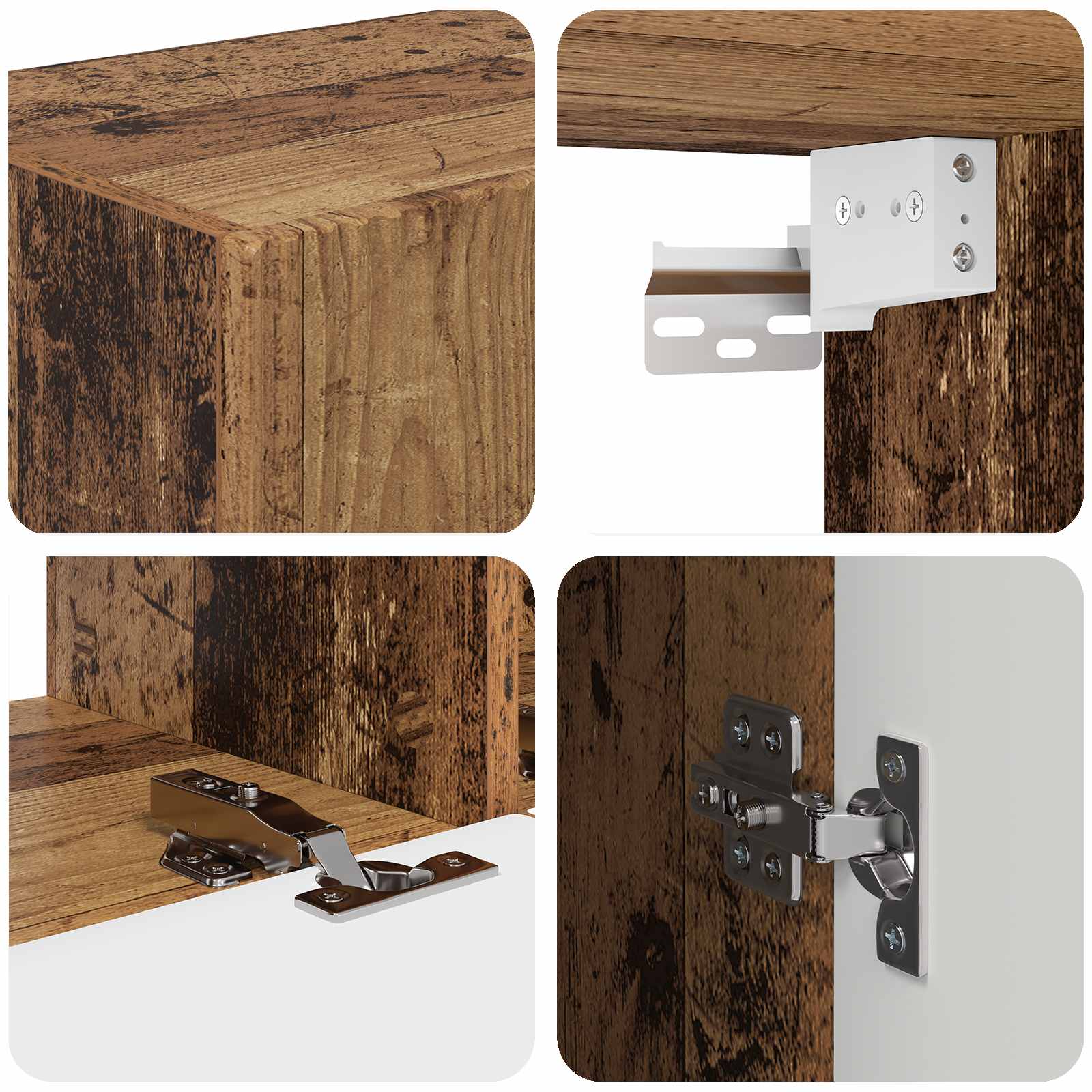 Mobile TV 5 pcs Legno vecchio | homemem39