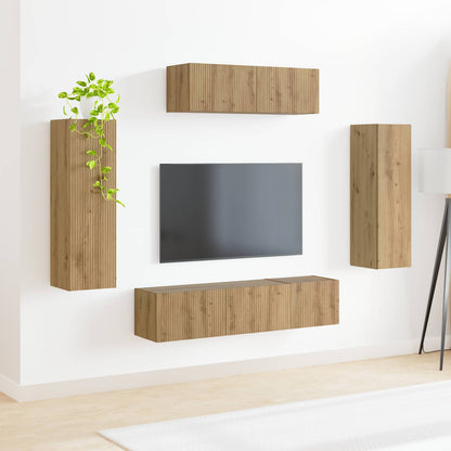 Mobile TV 3 pcs Rovere artigianale