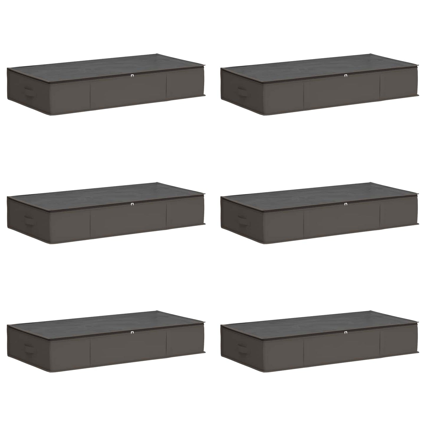 Scatola di stoccaggio con finestra trasparente in alto 6 pcs