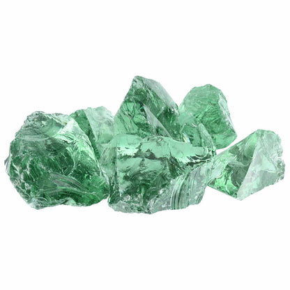 Sassi da Giardino Verde chiaro 12 cm Vetro | homemem39
