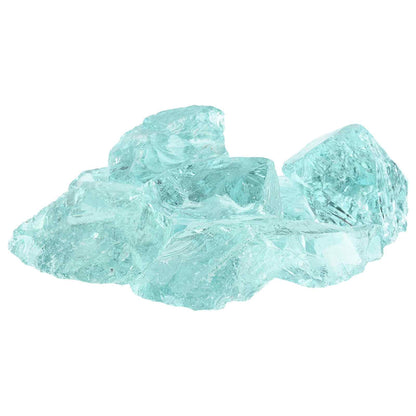 Sassi da Giardino Turchese 12 cm Vetro