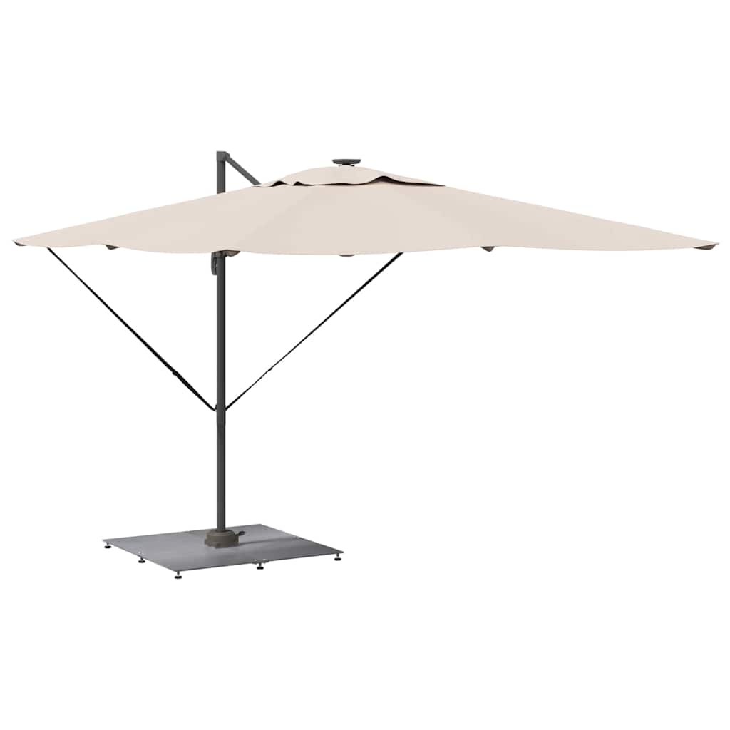 Base per ombrellone Aspetto legno grigio scuro 100 x 100 x 4 cm | homemem39