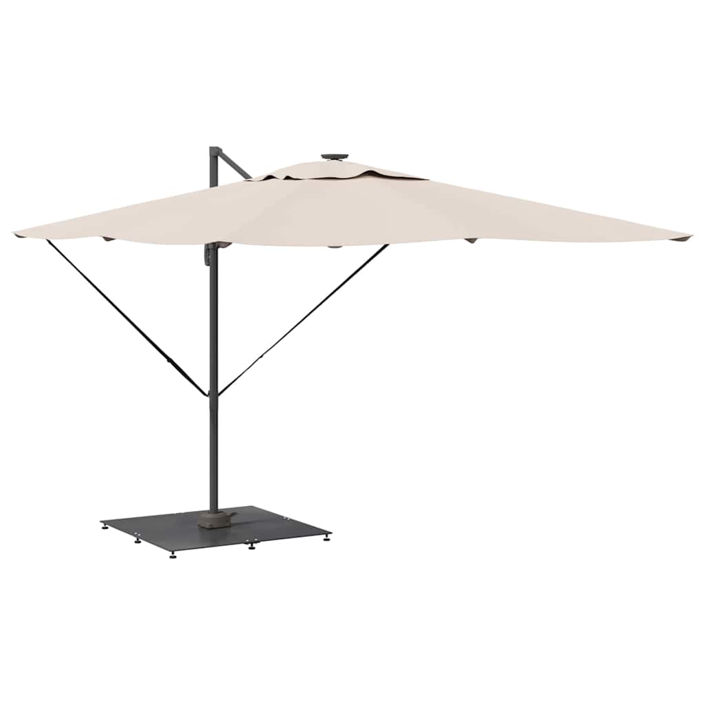 Base per ombrellone Grigio scuro 100 x 100 x 4 cm Acciaio | homemem39