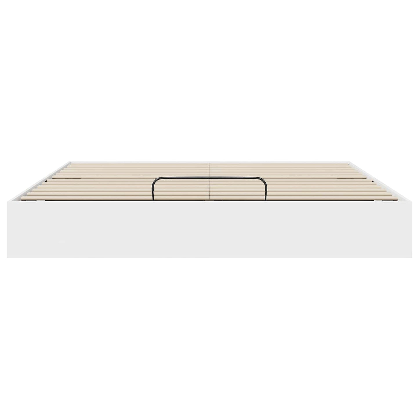 Letto ottomano Bianco 180 x 200 cm Legno ingegnerizzato