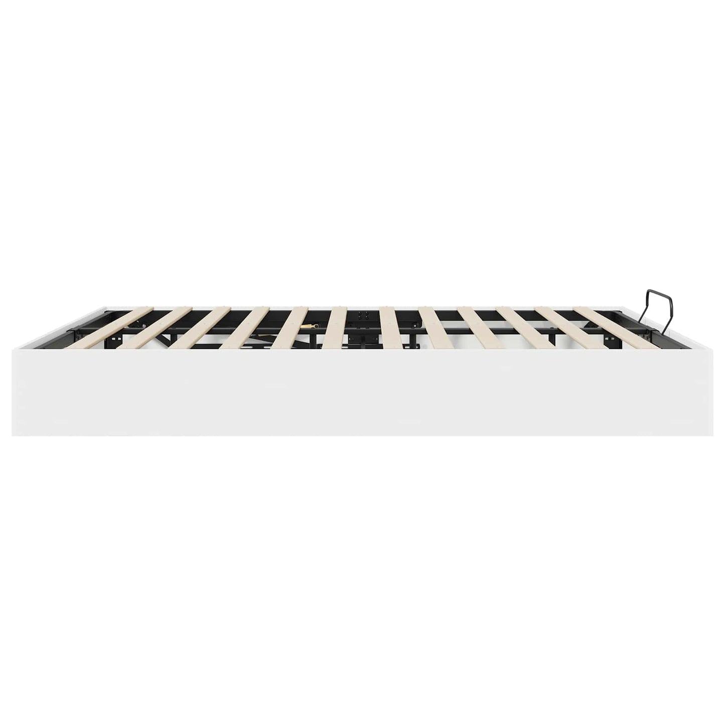 Letto ottomano Bianco 180 x 200 cm Legno ingegnerizzato