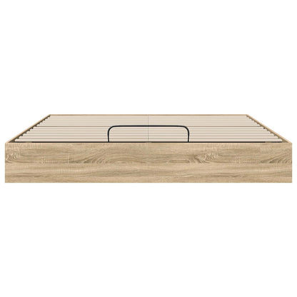 Letto ottomano Rovere Sonoma 180 x 200 cm Legno ingegnerizzato