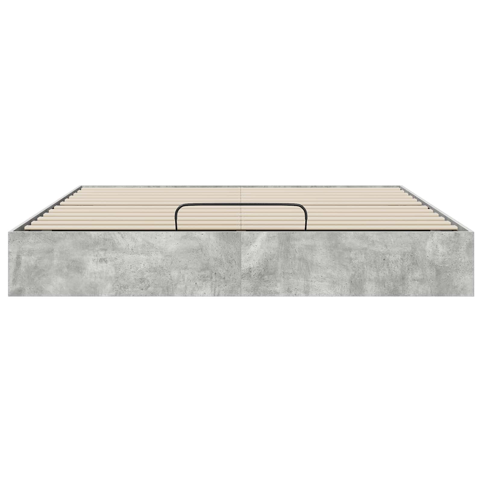 Letto ottomano con archiviazione Calcestruzzo 203 x 180 x 25 cm | homemem39