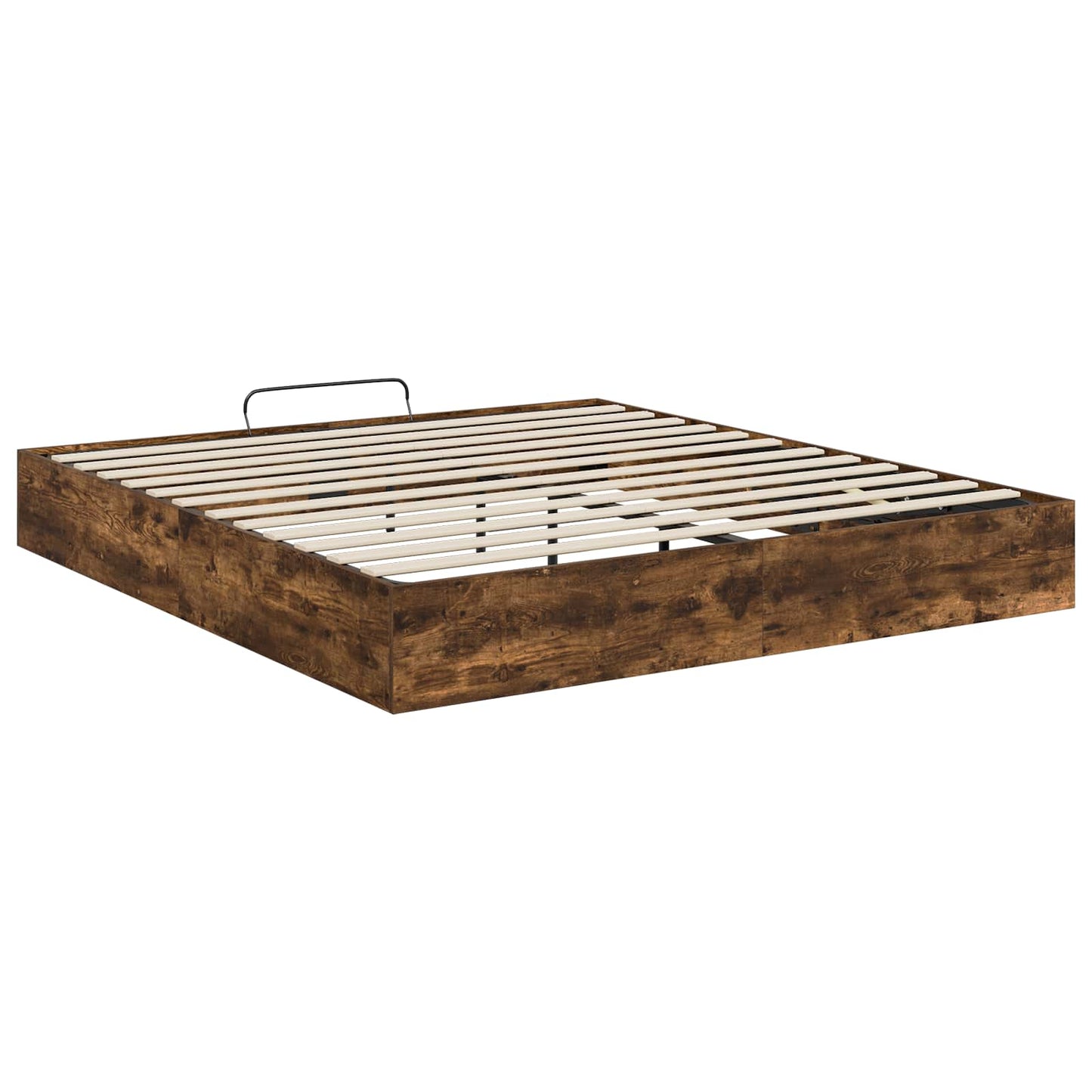 Letto ottomano Quercia Affumicata 203 x 180 x 25 cm | homemem39
