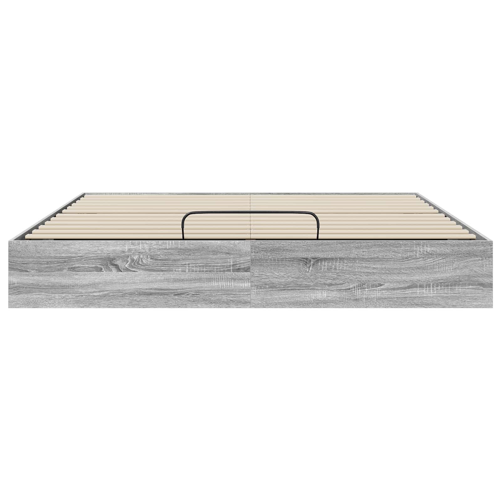 Letto ottomano Sonoma grigia 203 x 180 x 25 cm | homemem39