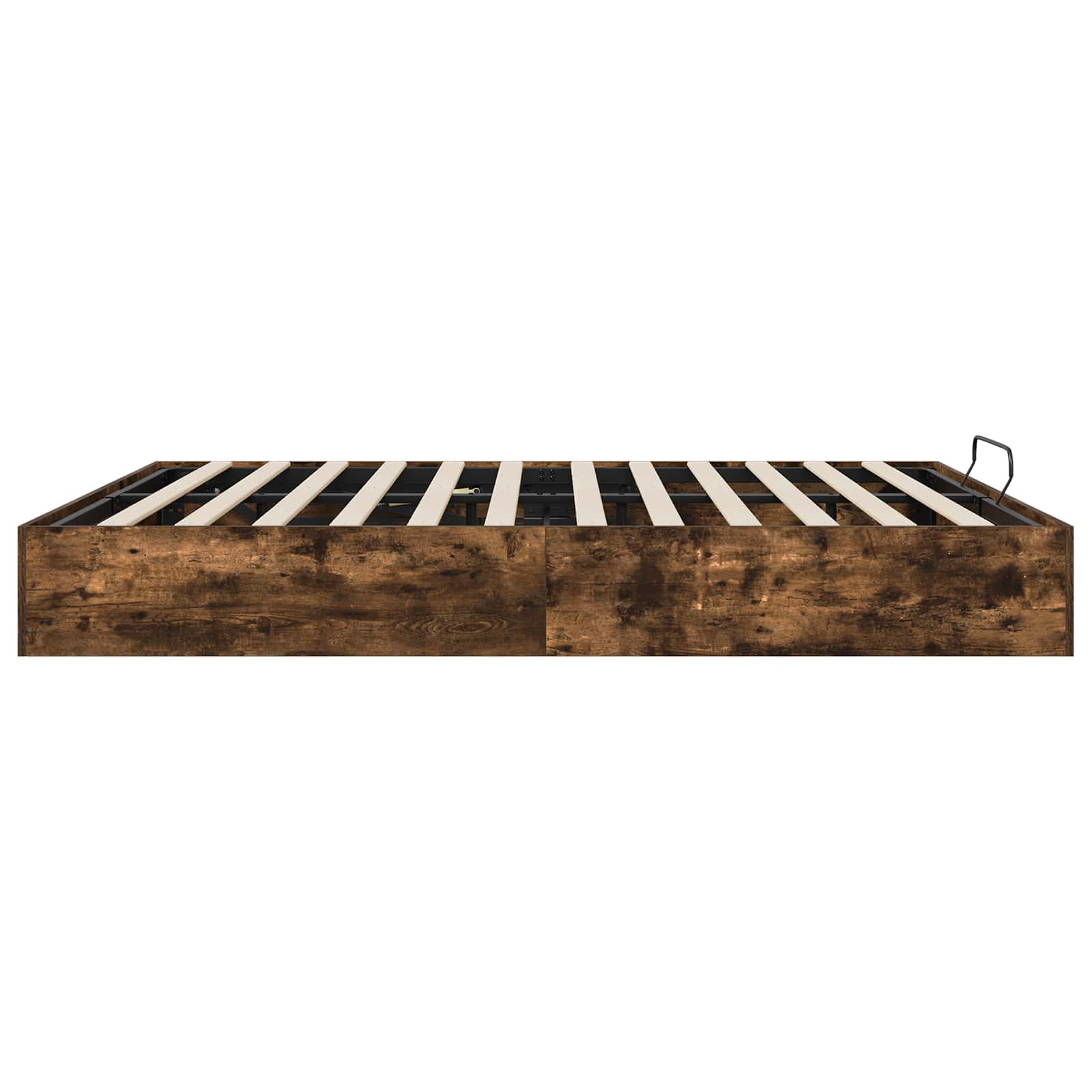 Letto ottomano Quercia Affumicata 203 x 160 x 25 cm | homemem39