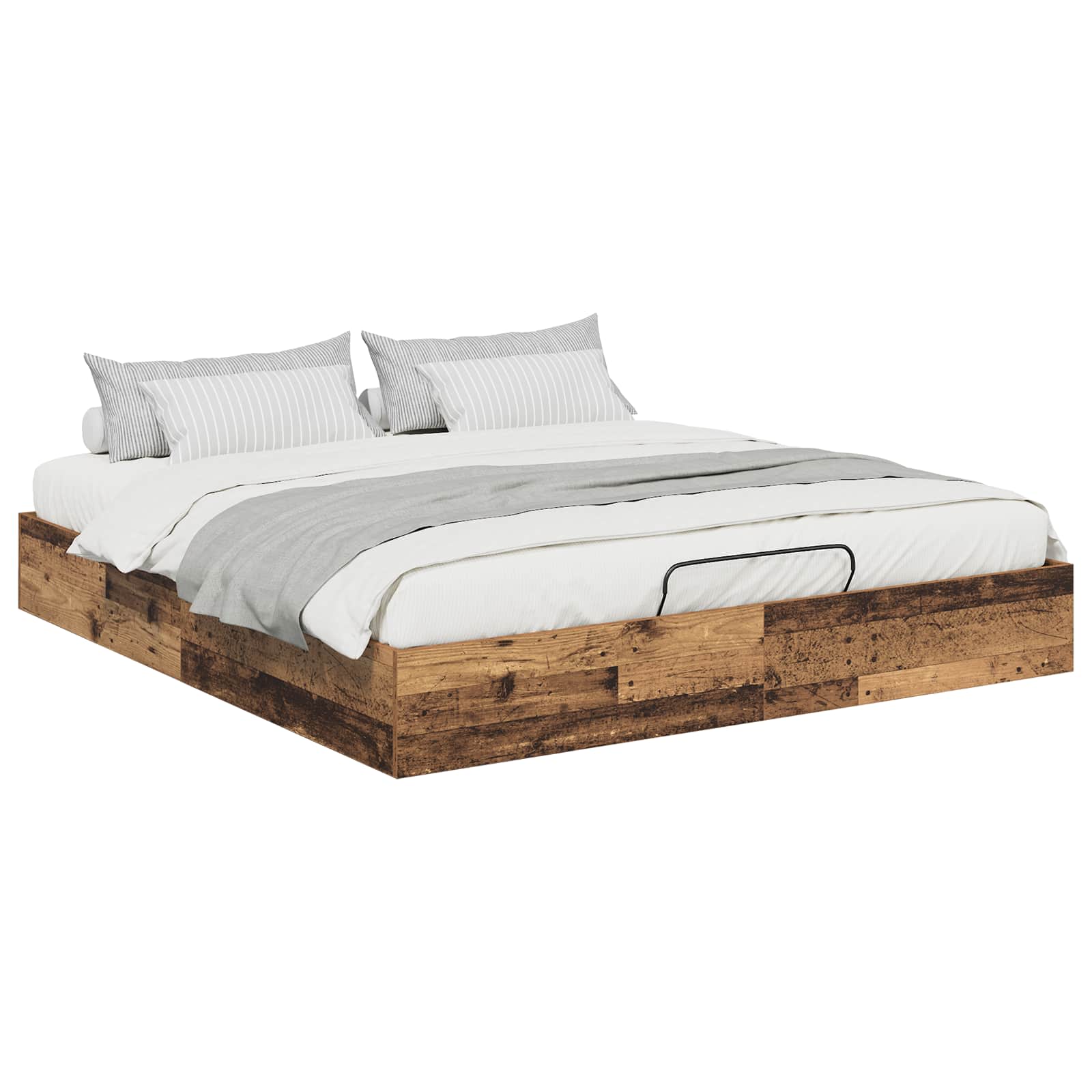Letto ottomano Legno vecchio 160 x 200 cm Legno ingegnerizzato | homemem39