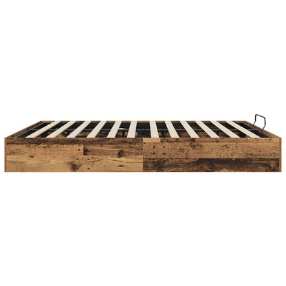 Letto ottomano Legno vecchio 160 x 200 cm Legno ingegnerizzato | homemem39