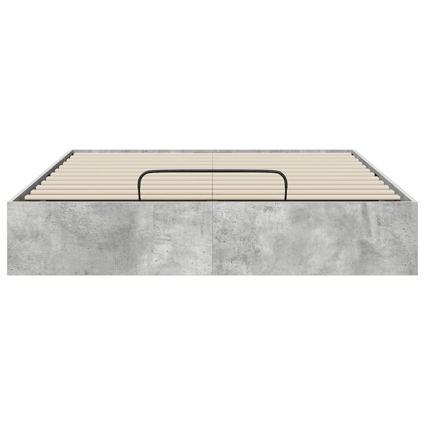 Letto ottomano Grigio Cemento 140 x 200 cm Legno ingegnerizzato | homemem39