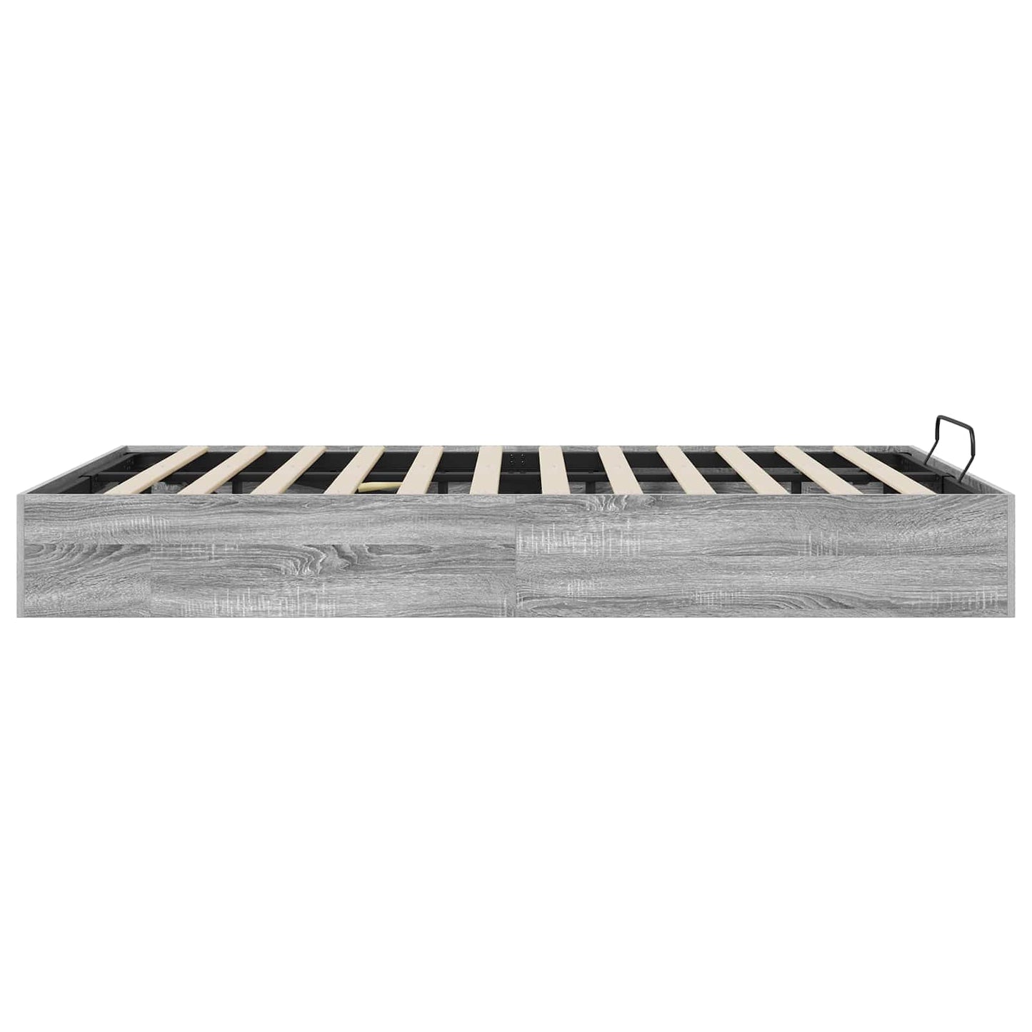 Letto ottomano Sonoma grigia 203 x 140 x 25 cm | homemem39