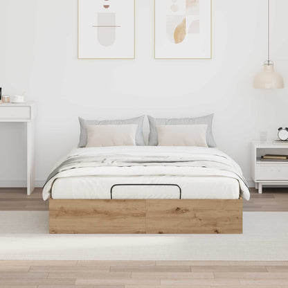 Letto ottomano Rovere Artigianale 140 x 200 cm | homemem39
