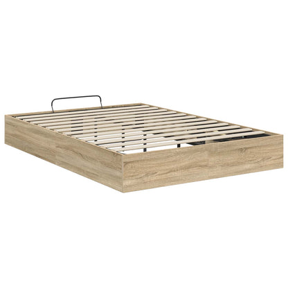 Letto ottomano Rovere Sonoma 120 x 200 cm Legno ingegnerizzato