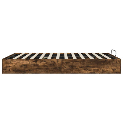 Letto ottomano Quercia Affumicata 203 x 120 x 25 cm | homemem39
