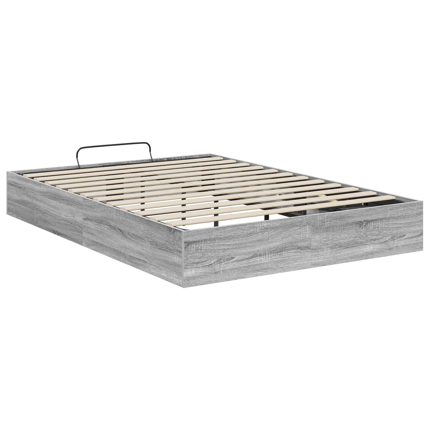 Letto ottomano Sonoma grigia 203 x 120 x 25 cm | homemem39