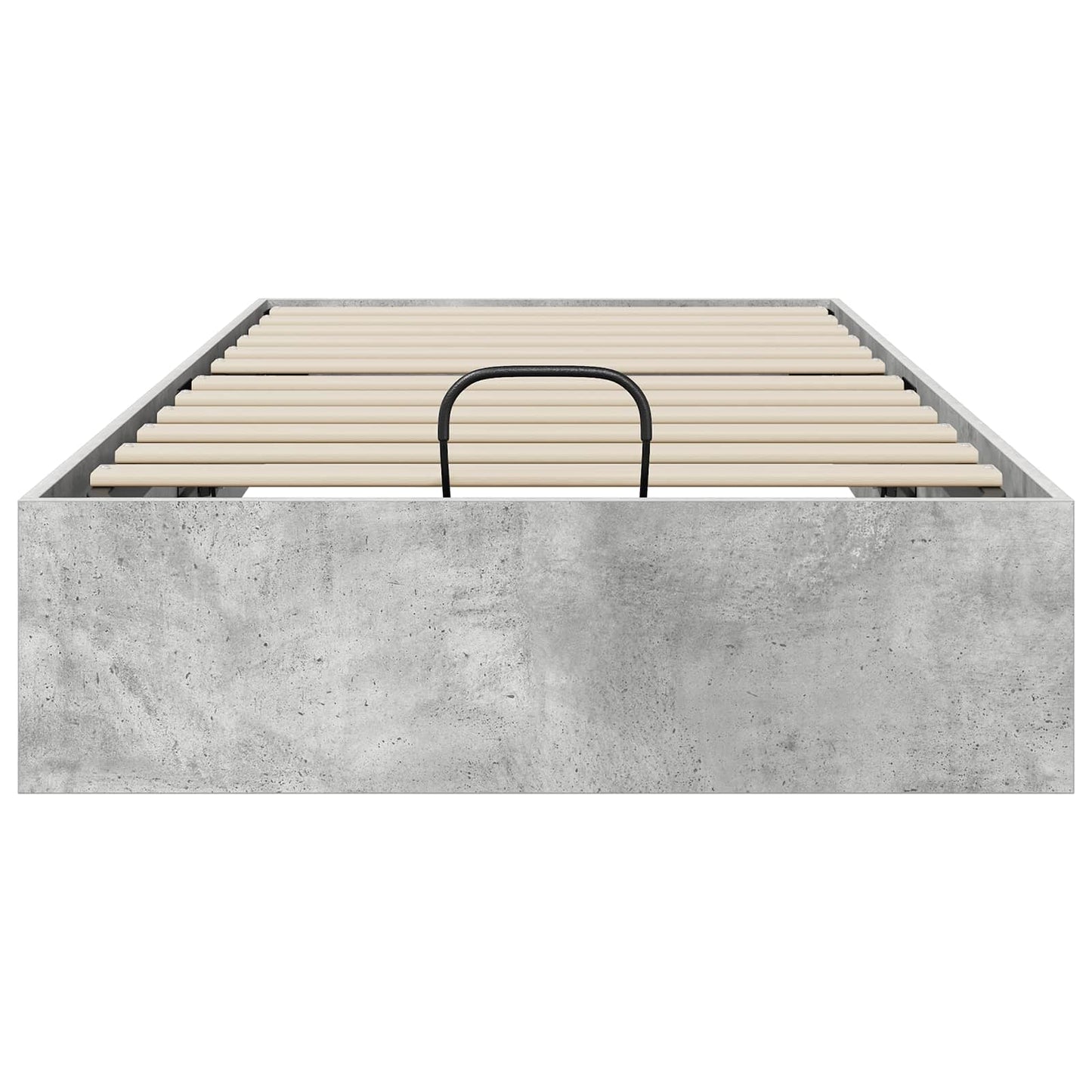 Letto ottomano Grigio Cemento 100 x 200 cm Legno ingegnerizzato | homemem39