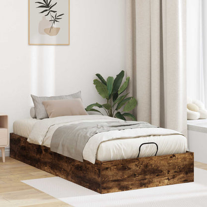 Letto ottomano Quercia Affumicata 203 x 100 x 25 cm