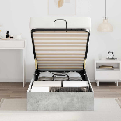Letto ottomano Grigio Cemento 80,5 x 200 cm
