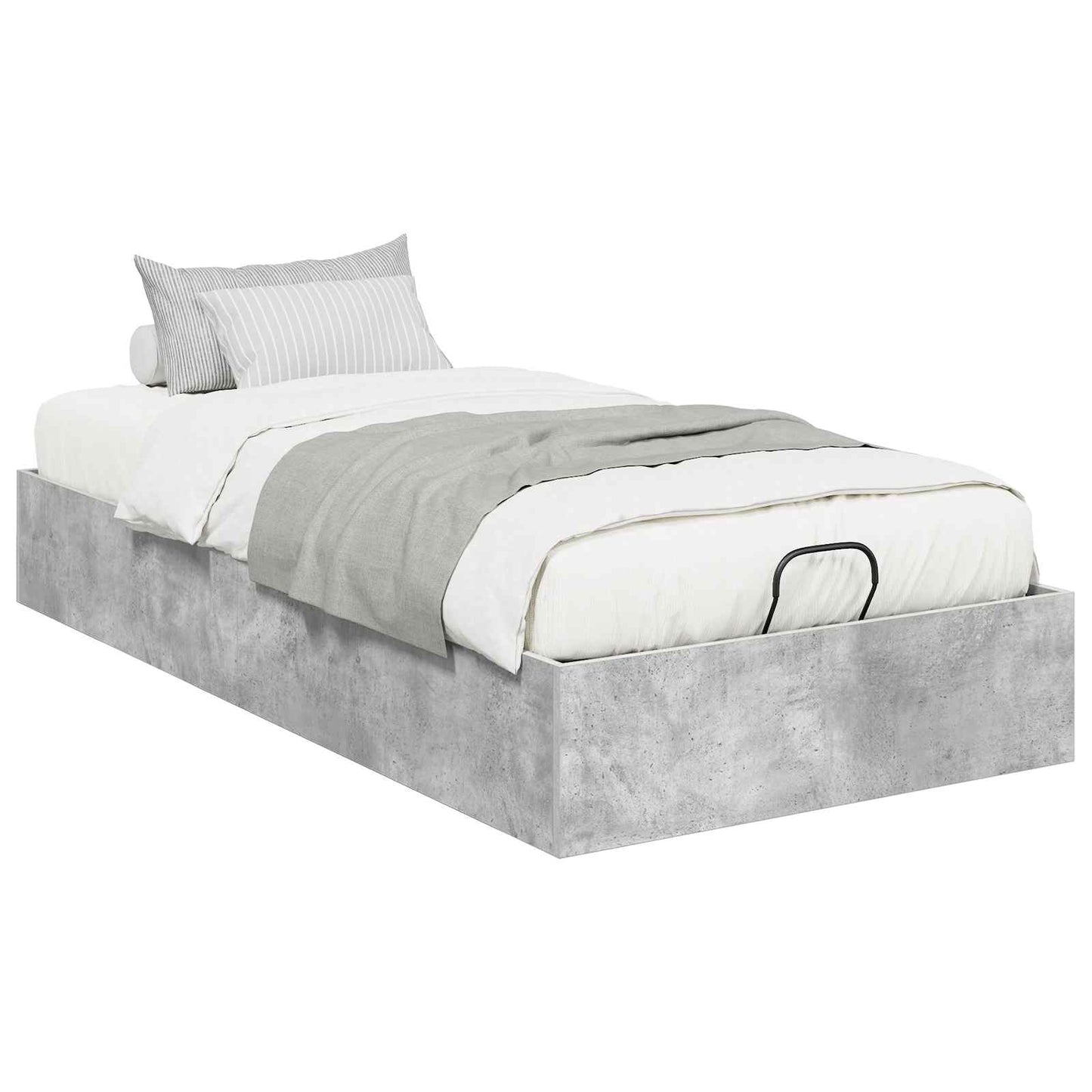 Letto ottomano Grigio Cemento 80,5 x 200 cm