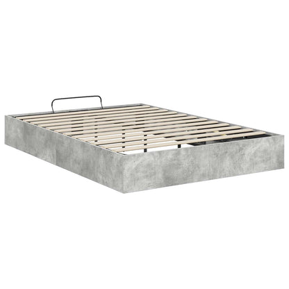 Letto ottomano Grigio Cemento 140 x 200 cm Legno ingegnerizzato | homemem39