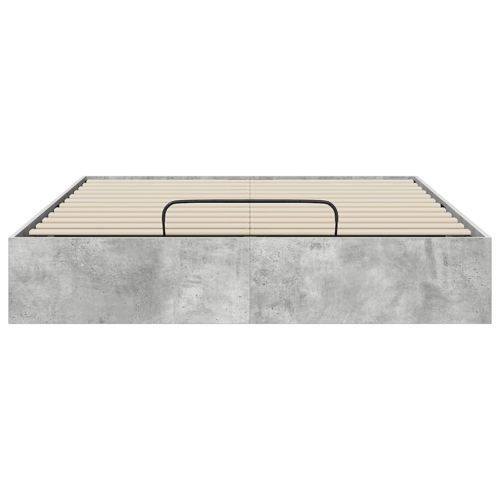 Letto ottomano Grigio Cemento 140 x 200 cm Legno ingegnerizzato | homemem39