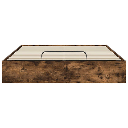 Letto ottomano Quercia Affumicata 193 x 140 x 25 cm | homemem39