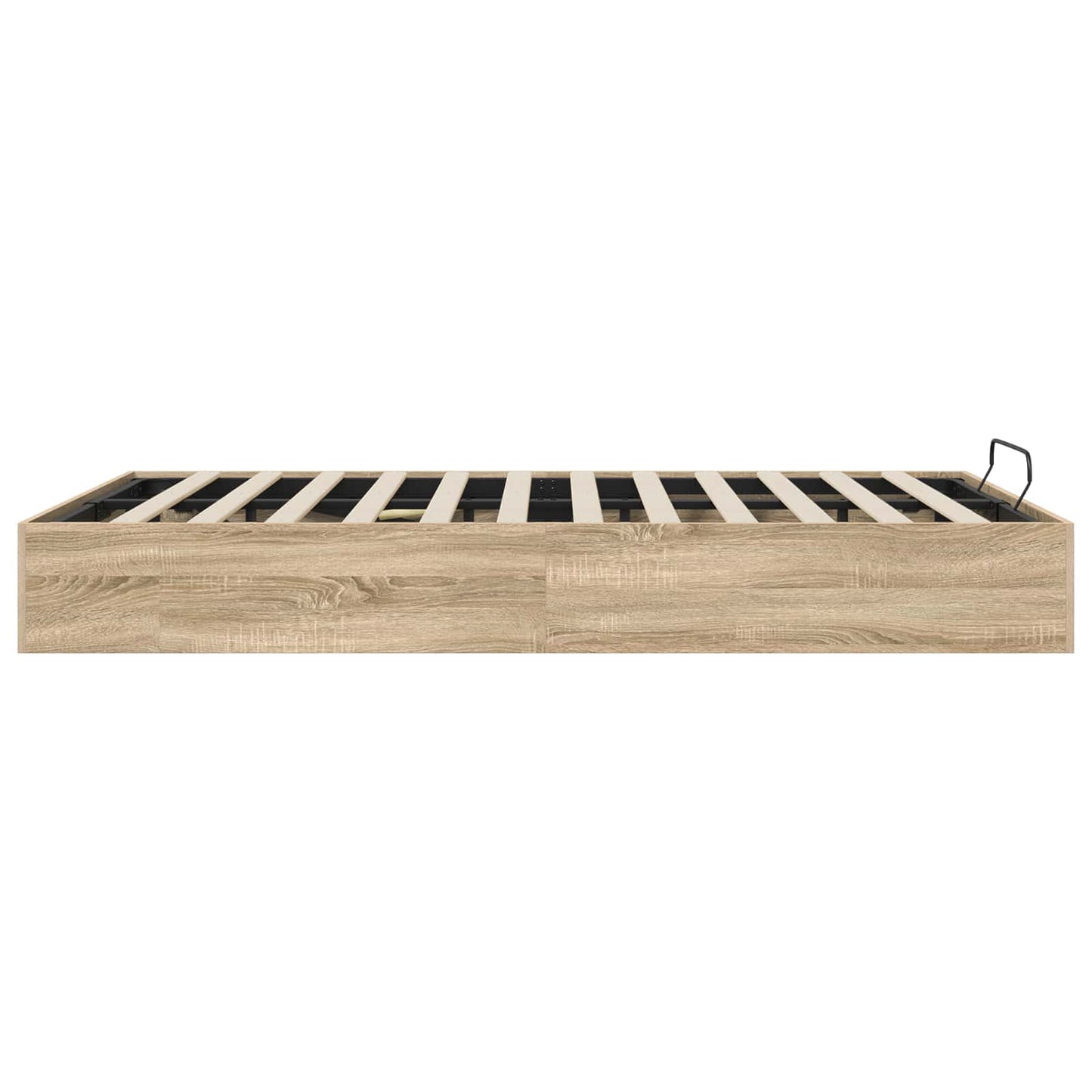 Letto ottomano Rovere Sonoma 135 x 190 cm Legno ingegnerizzato