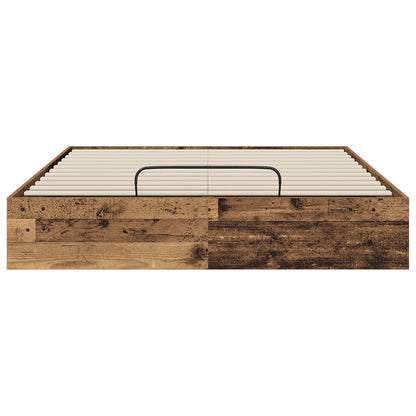 Letto ottomano Legno vecchio 193 x 120 x 25 cm Truciolare