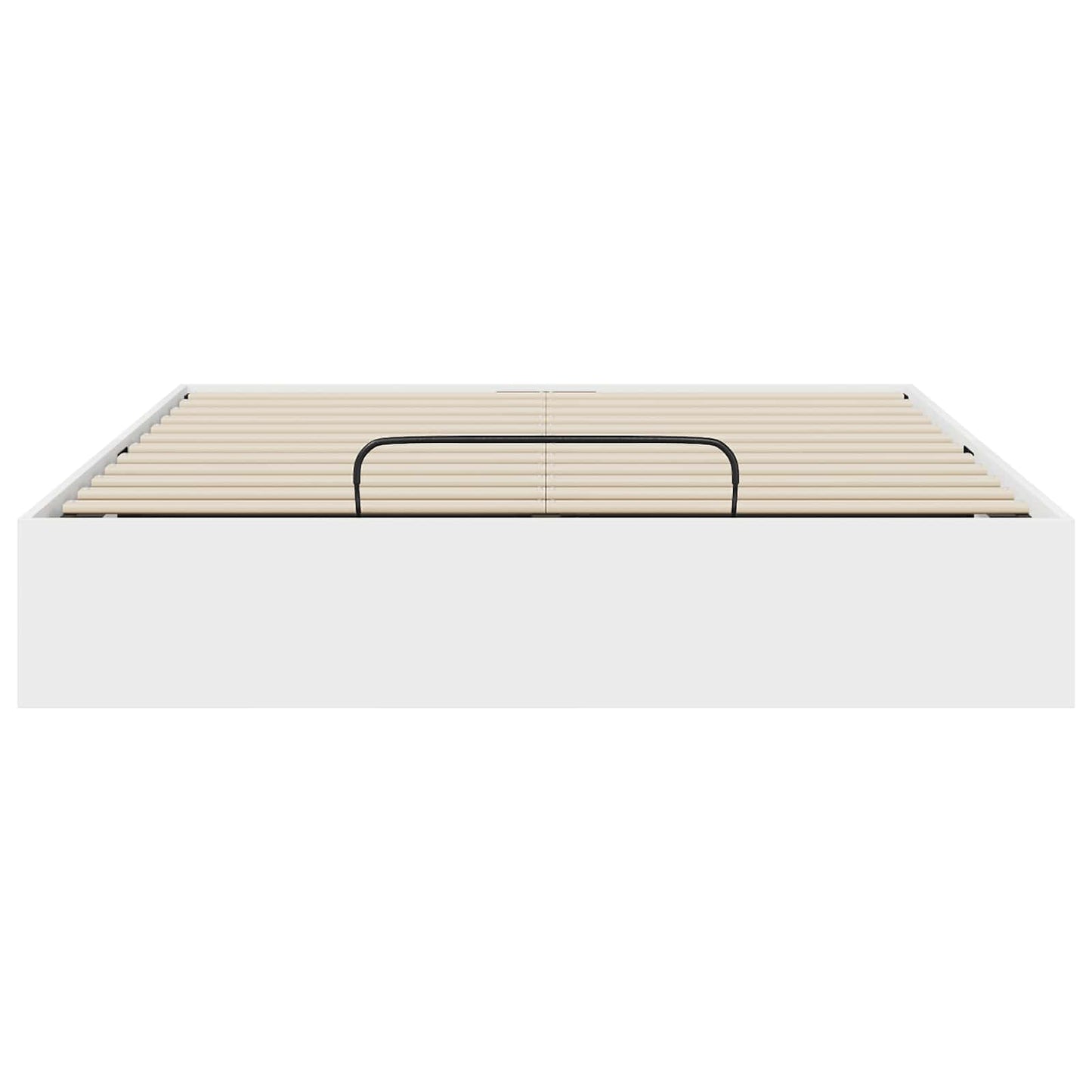 Letto ottomano Bianco 120 x 200 cm Legno ingegnerizzato