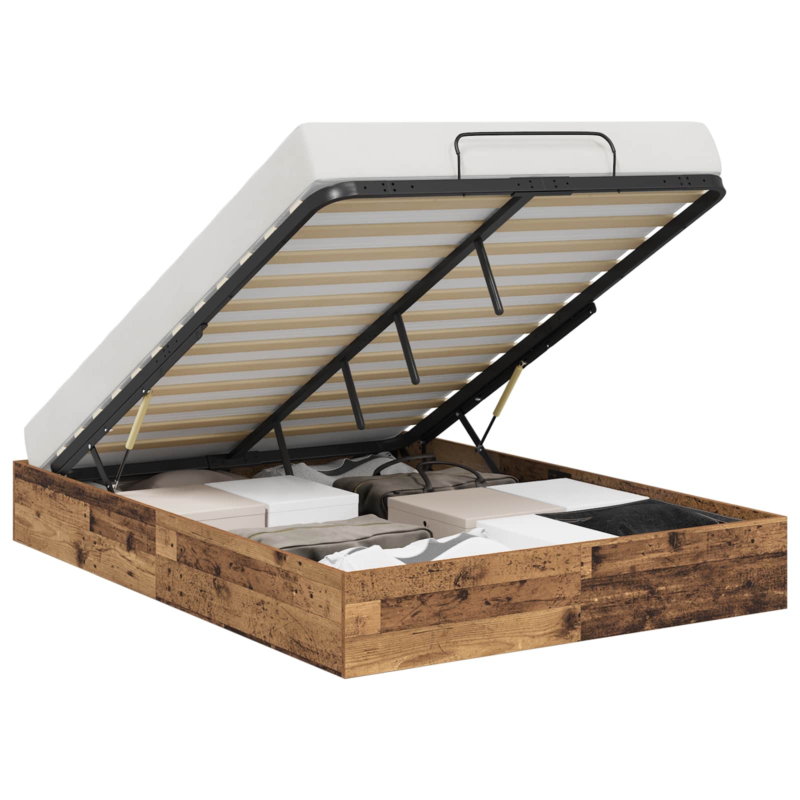Letto ottomano Legno vecchio 193 x 120 x 25 cm | homemem39
