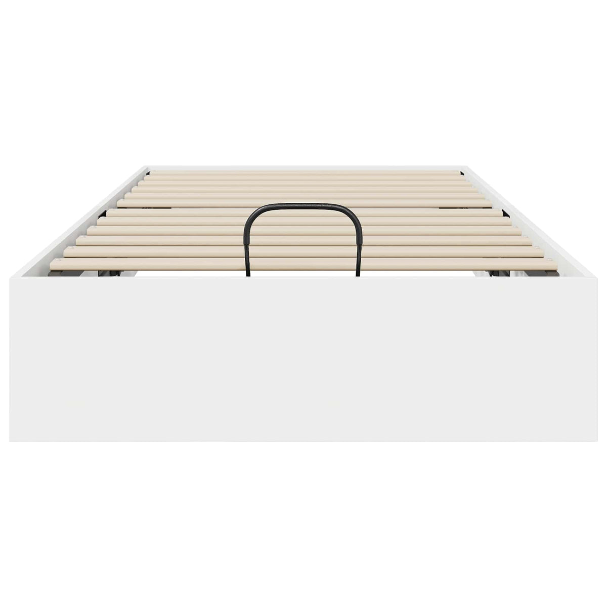 Letto ottomano Bianco 90 x 190 cm Legno ingegnerizzato
