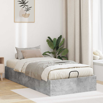 Letto ottomano Grigio Cemento 75,5 x 190 cm