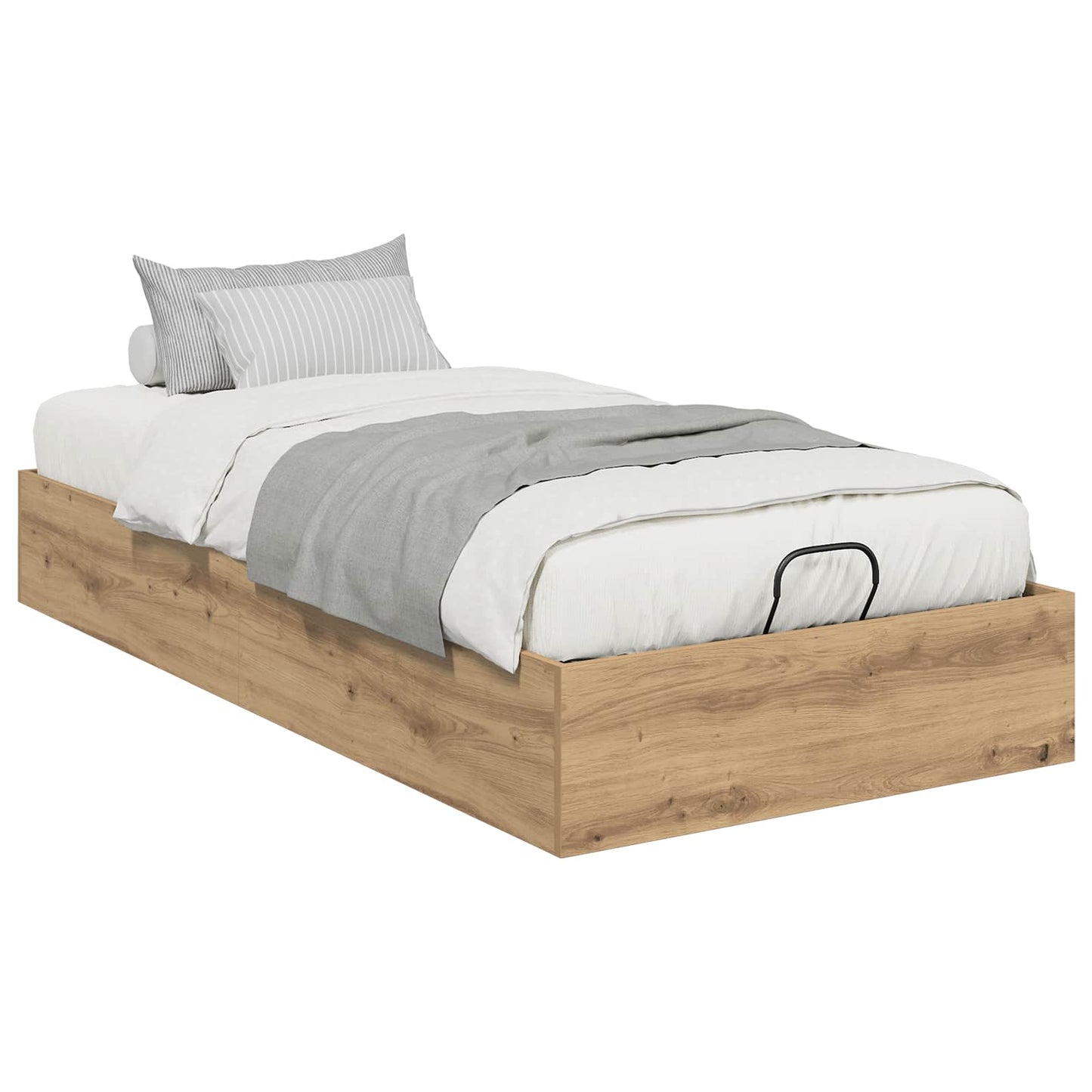 Letto ottomano Rovere Artigianale 75,5 x 190 cm | homemem39