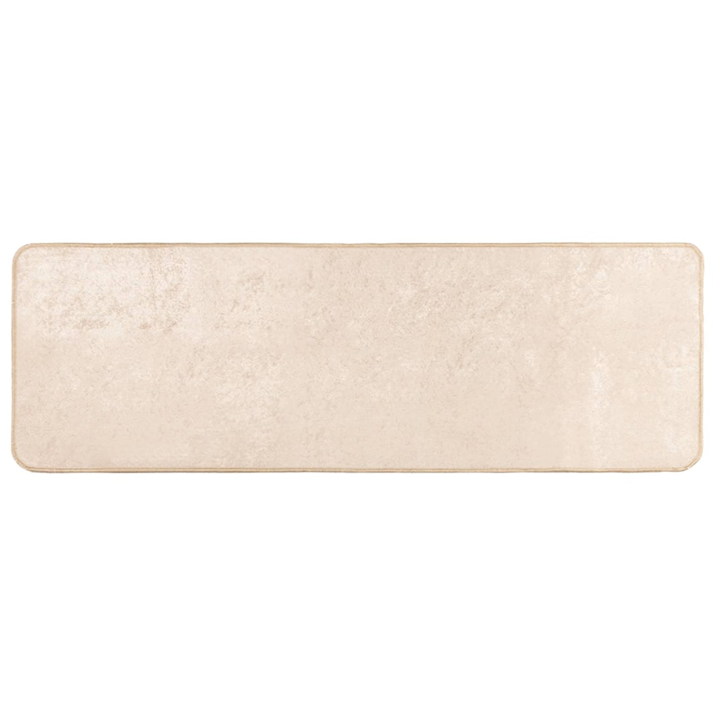 Runner Tappeto MARSA Crema 50 x 150 cm Poliestere e PVC | homemem39