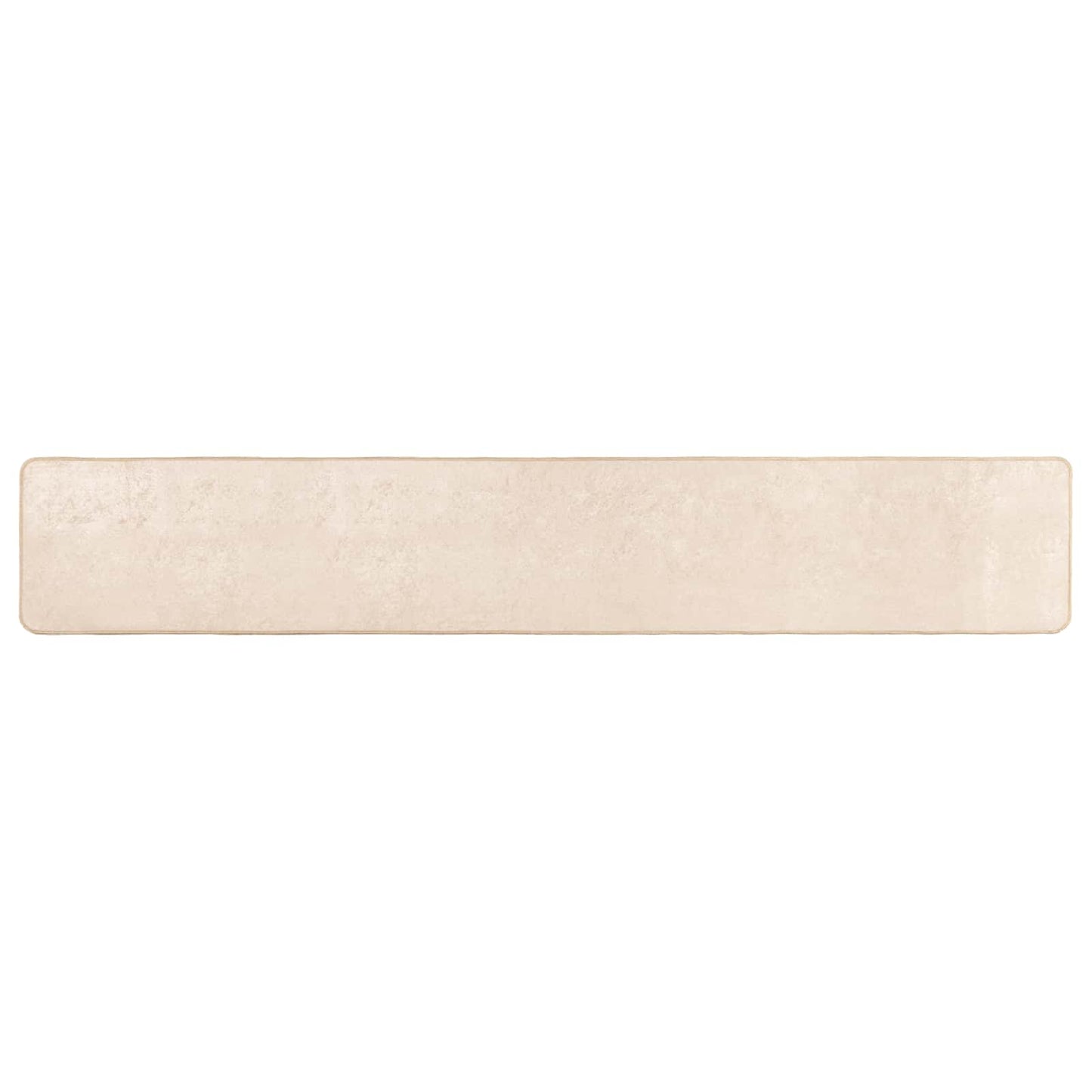 Runner Tappeto MARSA Crema 50 x 300 cm Poliestere e PVC | homemem39