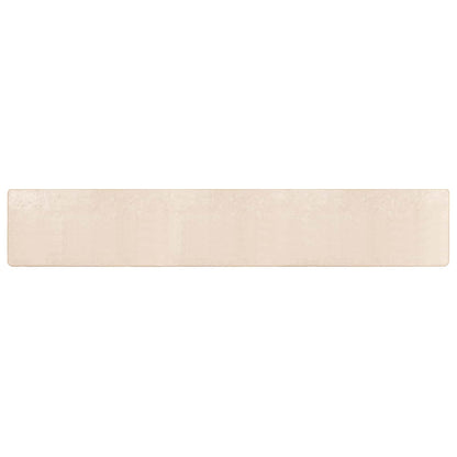 Runner Tappeto MARSA Crema 50 x 400 cm Poliestere e PVC | homemem39