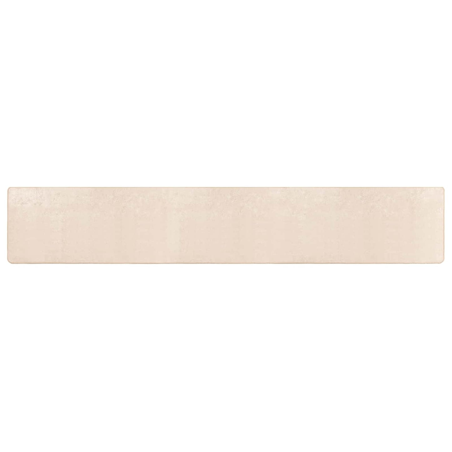 Runner Tappeto MARSA Crema 50 x 450 cm Poliestere e PVC | homemem39