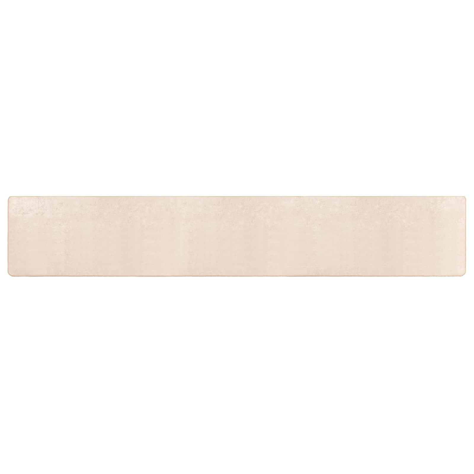 Runner Tappeto MARSA Crema 50 x 450 cm Poliestere e PVC | homemem39