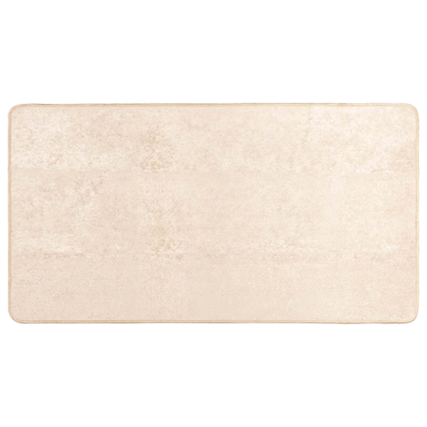 Runner Tappeto MARSA Crema 80 x 100 cm Poliestere e PVC | homemem39