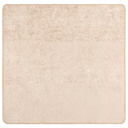 Runner Tappeto MARSA Crema 100 x 100 cm Poliestere e PVC | homemem39