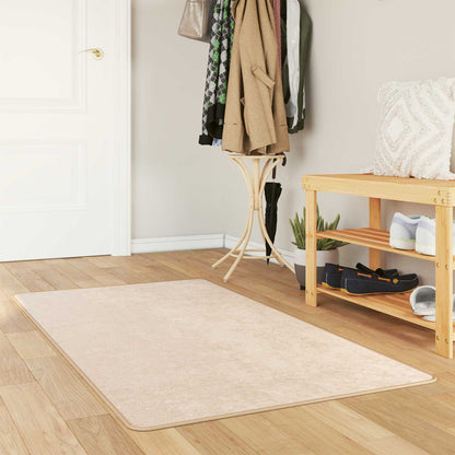 Runner Tappeto MARSA Crema 100 x 200 cm Poliestere e PVC | homemem39