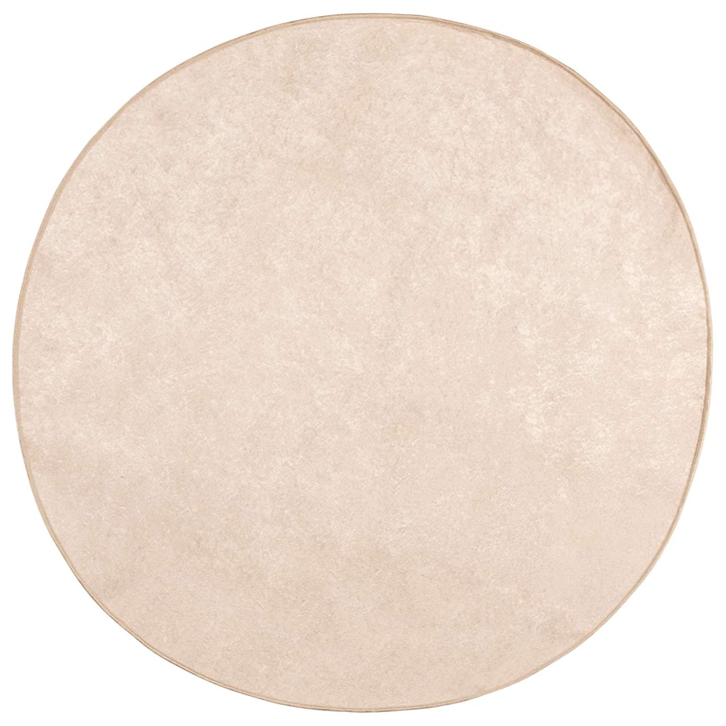 Runner Tappeto MARSA Crema 120 x 120 cm Poliestere e PVC
