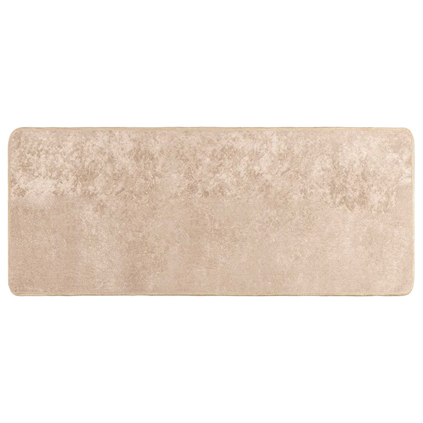 Runner Tappeto MARSA Beige 50 x 100 cm Poliestere e PVC | homemem39