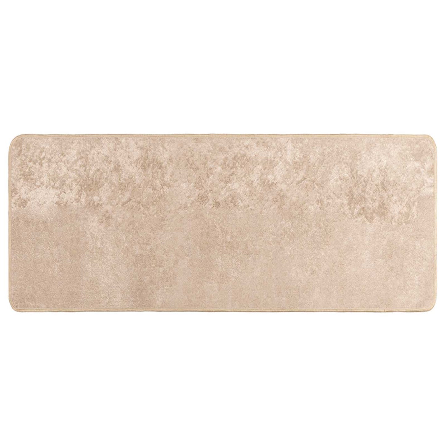 Runner Tappeto MARSA Beige 50 x 100 cm Poliestere e PVC