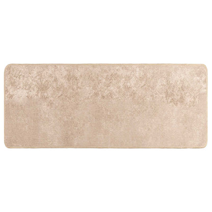 Runner Tappeto MARSA Beige 50 x 100 cm Poliestere e PVC