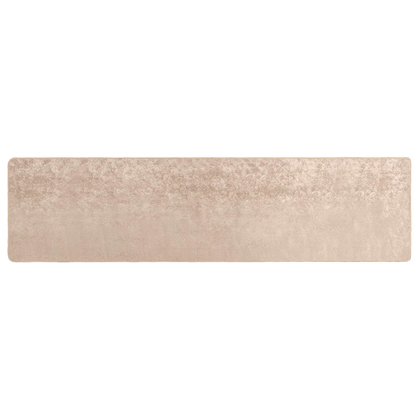 Runner Tappeto MARSA Beige 50 x 250 cm Poliestere e PVC